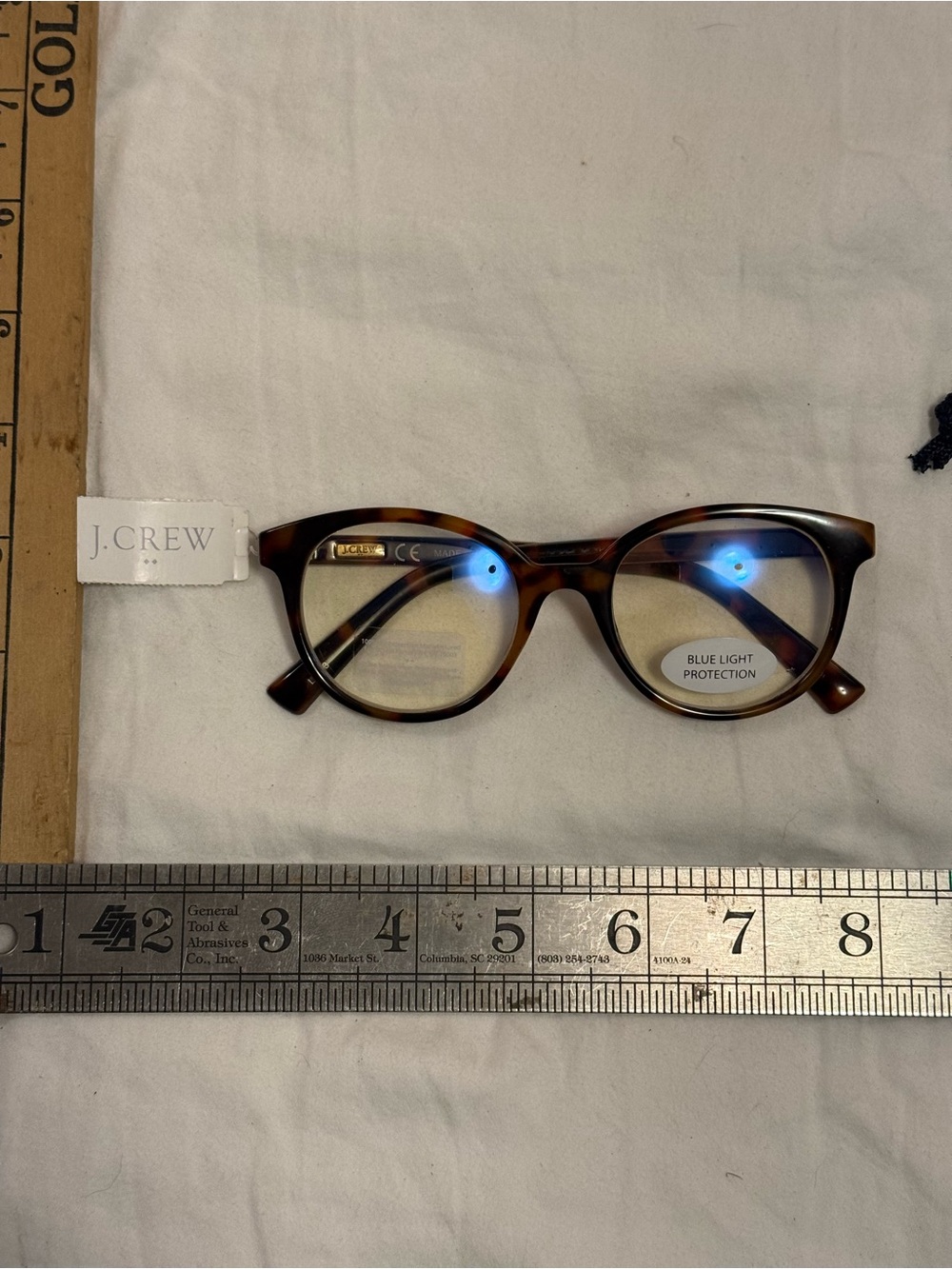 J. Crew Women's Tortoiseshell Blue Light Glasses - Tortoise Brown